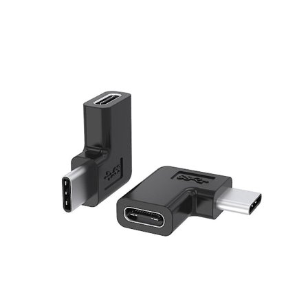 2-pack USB 3.1 Typ C Han- till Honkontakt, USB-C-adapter för Smartphone, Bärbar