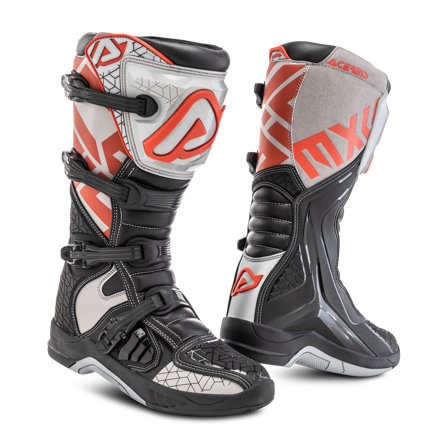 Cizme Motocross Acerbis X-Team negru/gri 44