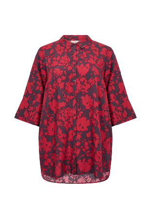 Wasabi Concept WA-SAPHINA 2 BLOUSE Klänningar Dam Röd M