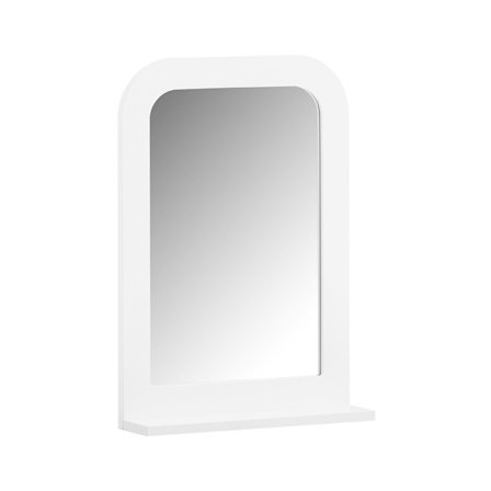 SoBuy Væghængt møbel med 1 hylde i hvid 38x9x54cm, klassisk BZR162-W