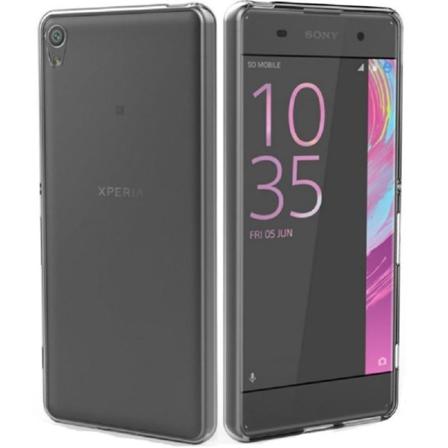Xperia X Stötdämpande Silikon Skal Shockr Transparent
