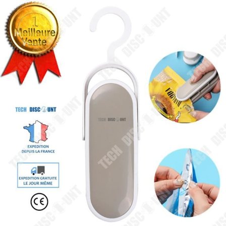 TD Mini bärbar hushållsvärmeförseglare värmeförseglare förseglingsklämma manuell plastpåse miniförseglingsanordning