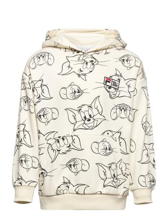 Tulsa Aop Hoody Hoodie Trøje Multi/mønstret FILA