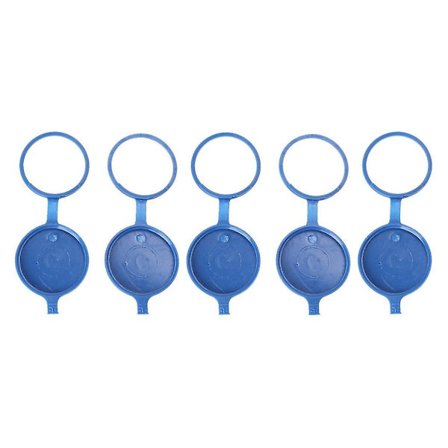 5 stk Bilrudevisker Sprinklervæske Reservoir Tank Flaske Pot Låg Låg Til 206 207 307 For