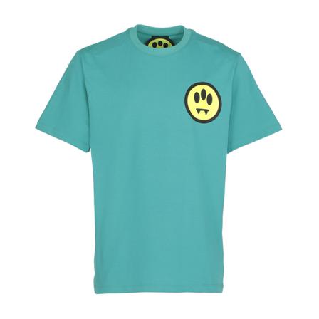Barrow, T-shirt Blauw, Heren, Maat:M,Cotton
