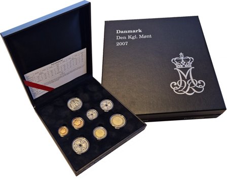 Danmark 2007 - Proof møntsæt