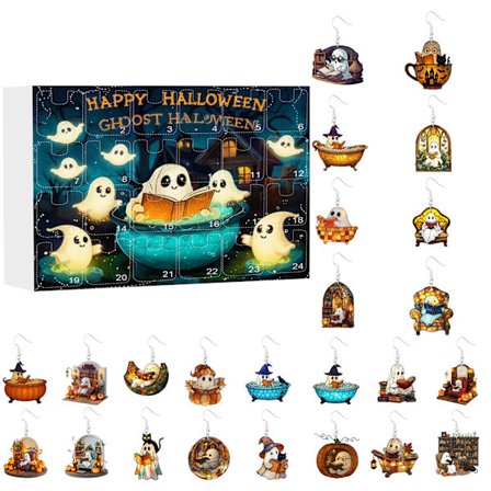 Julekalender Nedtelling 24 Dager Blindboks Moteøredobber for Kvinner