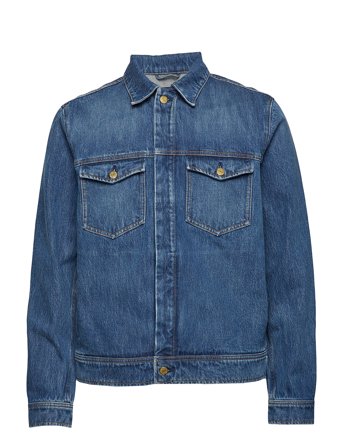 M. Leo Washed Denim Jacket Blue Filippa K