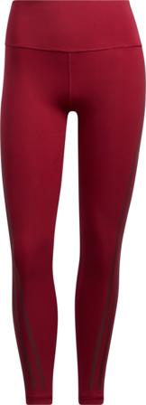 Adidas Women's Optime Training Icons 7/8 Tight Women workout trousers Red S Regular