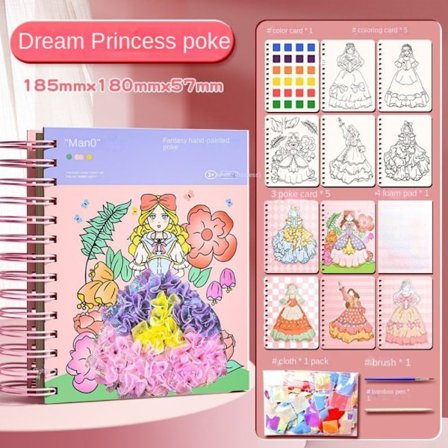 Poke Art DIY-leksaker Pedagogiska Poke Painting SET 1 SET 1