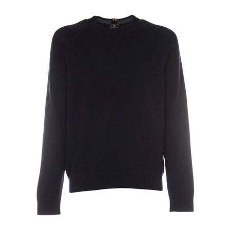 PS By Paul Smith Round-neck Strik Blå, Herre Strik
