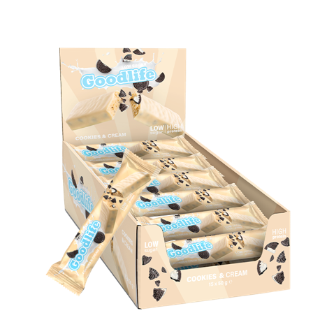 Goodlife 15 x Low Sugar Proteinbar 50 g