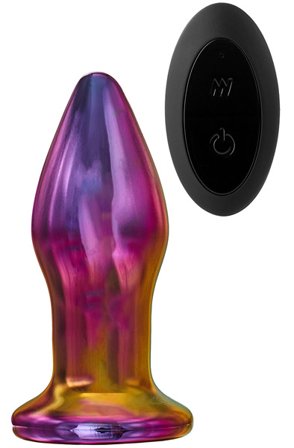 Glamour Glass Remote Vibe Plug - Woome.pl