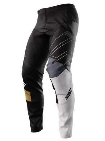 Pantaloni Motocross Shot Contact Indy auriu 32
