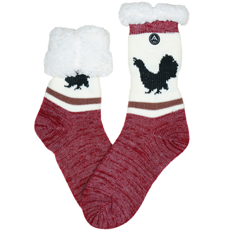 Avignon Dame Heat Max Sokk Wood-Grouse Flerfarget