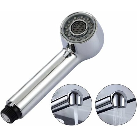 Handdusch med Utdragbar Kran Köksblandare Huvud 2 Strålar