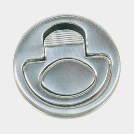 Durkring med fjäder Ø51mm djup 18mm RF stål