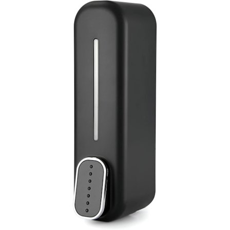 Veggmontert dispenser, 300 ml flytende eller gel håndsåpedispenser, manuell pumpedispenser for bad og kjøkken.