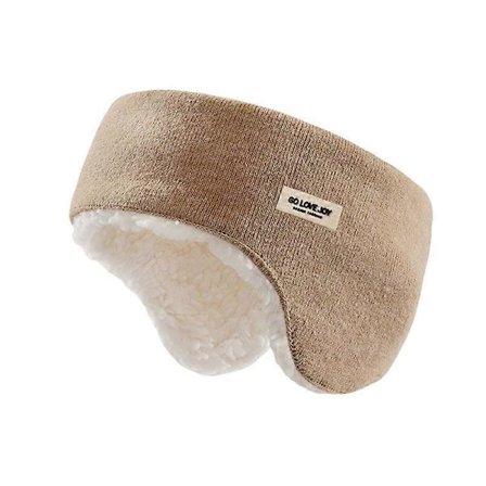 Korvaläppä Korkea Elastisuus Paksuuntettu Kirjainpainatus Joustavat Korvaläpät Pääpanta Talvinen Lampaanvillavuori Unisex Tuulenpitävä Urheilupääpanta