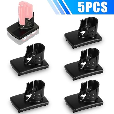 5 stk. Batteri Topp Plastdeksel Erstatning Passer Til Milwaukee M12; Kompatibel Med Milwaukee M12, Xc Trådløse Verktøy Xc 48