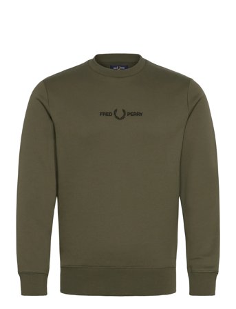 Fred Perry | Embroidered Sweatshirt | XL