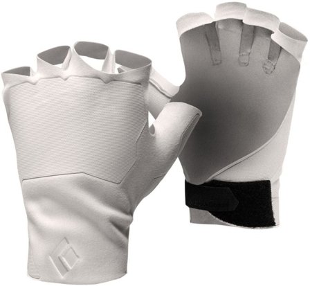 Black Diamond Crack Gloves White