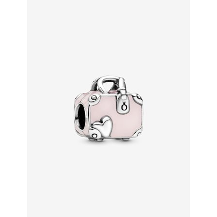 Pandora - Rosa Resväska Berlock - Sterling Silver