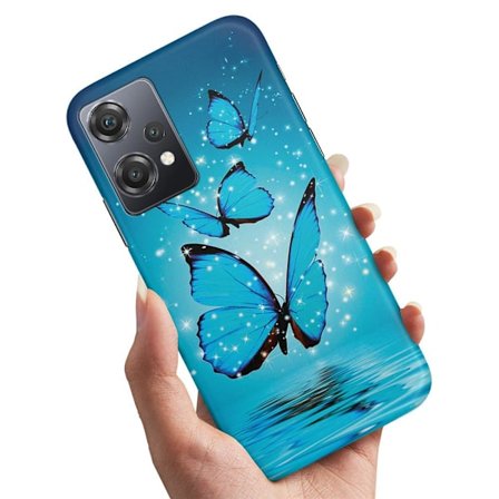 OnePlus Nord CE 2 Lite 5G - Cover/Mobilcover Glitrende Sommerfugle