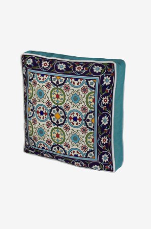 Wallity - Istuintyyny 42 x 42 cm - Sininen - Istuintyynyt - - Homeroom