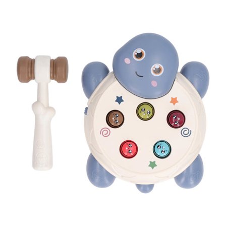 Interaktiivinen lasten hakkapeli, hienomotoriikan kehitystä edistävä, opettavainen, söpö eläimen muotoinen vasarointi- ja hakkapeli