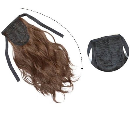 Långt hår Peruk Claw Clip LJUSBRUN BINDINGSSTIL BINDNINGSSTIL