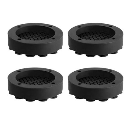 4x Antivibrasjonsputer Bærbare Sklisikre Bunner for Skrivebord Sofa Hjemmemøbler