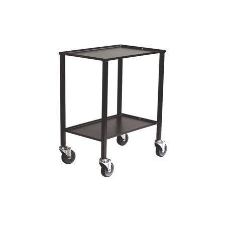 Rullbord 2 hyllplan Antracitgrå - Lyreco - Emballage och lagerutrustning - Lagerutrustning - Rullbord