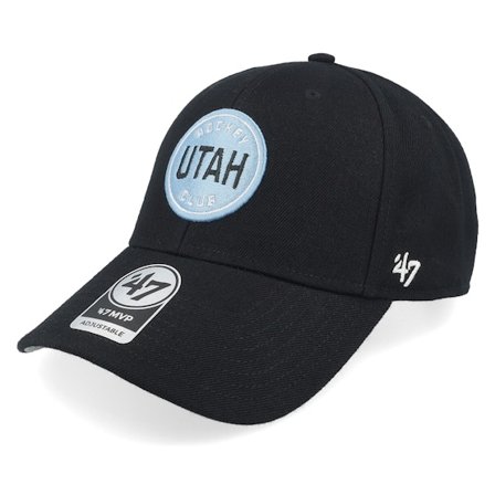 47 Brand - NHL Mvp Cap Black Adjustable Adjustable Black Cap - NHL @ Hatstore