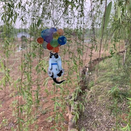 Bilkatt Hängande Prydnader Plan Dekoration för Backspegel,