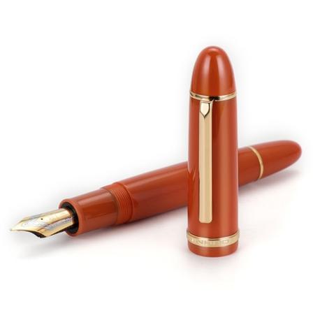 Jinhao- X159 Classic Style Silver Clip Fyllepenn 0,5 mm Nib Blekkpenner for gave kontorrekvisita Skolerekvisita