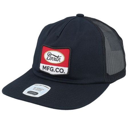 Brixton - Svart trucker Keps - Phillips Np Hat Black/Black Trucker @ Hatstore