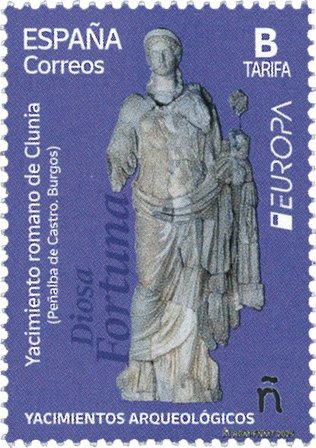 Spanien - EUROPA 2025 Nationale arkæologiske opdagelser - Postfrisk frimærke
