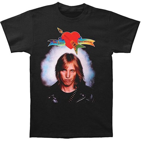 Tom Petty Guitar Heart T-shirt