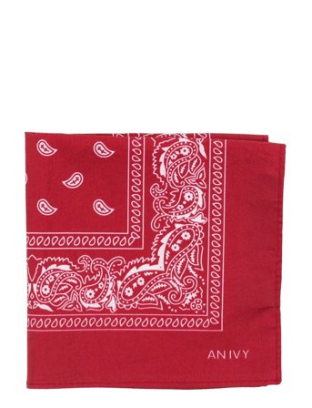 AN IVY | Red Bandana Pocket | ONE SIZE