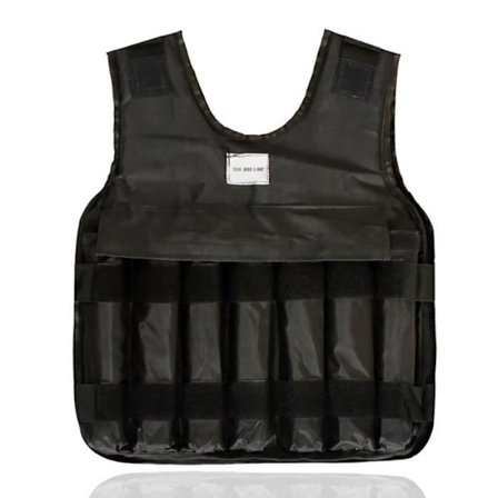 TD Invisible viktbärande väst Justerbar löpträningsväst Andas svett med 5 kg stålplåt