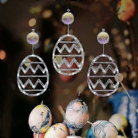 Påskefvindueslamper, Lysende påskepynt, Hængende lyskæder til hjemmet soveværelse stue vægdekoration