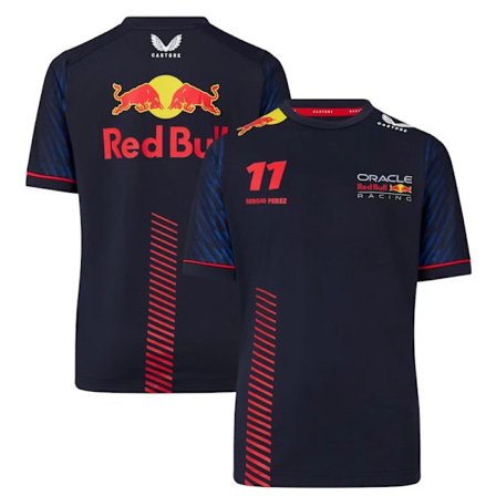 F1 Racing Motorcykel Kortärmad, Snabbtorkande Rundhalsad Kortärmad T-shirt