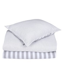 Örngott flanell Funäsdalen 1-pack Ljusgrå - Classic Textiles