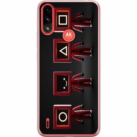 Motorola Moto E7 Power Mjukt Skal - Squid Game