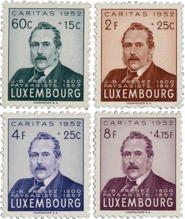 Luxembourg 1952 - Postfrisk - MICHEL 501-04