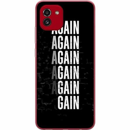 Samsung Galaxy A03 Genomskinligt Skal Training / Gym