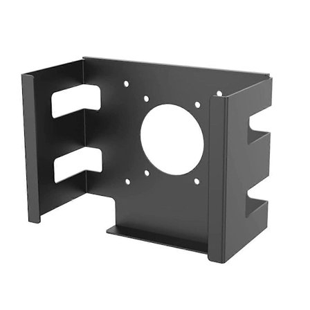 For Mac Mini M4/M4 Pro Under Desk Mount - Plassbesparende monitorholder, varmeavledningsbrakett, Com
