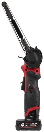 Milwaukee M12 FBFL13-402B Bandslip med batteri och laddare, Maskiner