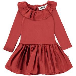 Molo Red Ochre GOTS Crystala Dress 56 cm - Dresses - 56 cm - Red - Mädchen